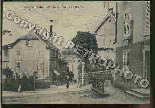 Ville de BEAUCOURT Carte postale ancienne